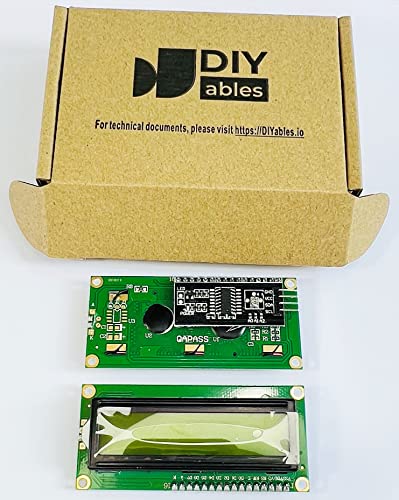 DIYables 2db LCD I2C 1602 az Arduino, ESP32, ESP8266, Raspberry Pi