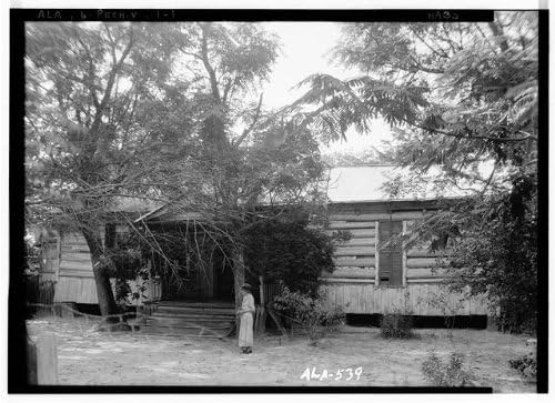 HistoricalFindings Fotó: Octavia Adkinson House,Wilson Út,Peachburg,Bullock Megye,Alabama,AL,1