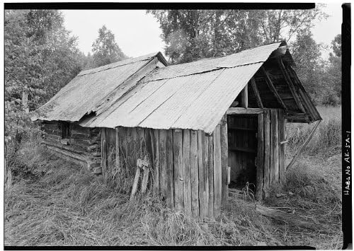 HistoricalFindings Fotó: ahol kutyák Nyomot Menedéket Kabinok,Skwentna Átkelés Menedéket Kabin,Alaszka,AK,1