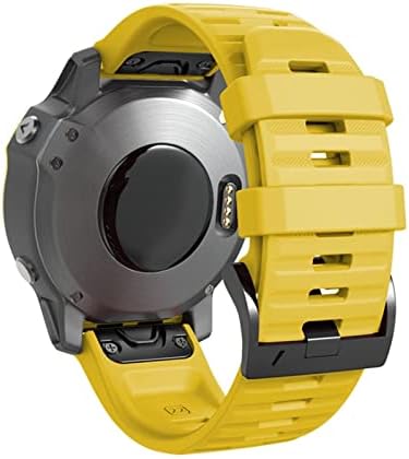 AHGDDA 26 22mm Quick Fit Watchband a Garmin Fenix 7 7X 6X 6Pro Watch Szilikon Easy Fit Csukló Heveder