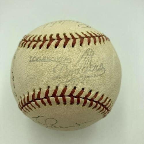 Sandy Koufax Kétszer Aláírt Los Angeles Dodgers Legendák Aláírt Baseball SZÖVETSÉG COA - Dedikált Baseball