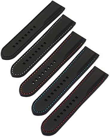 GXFCUK Szilikon watchband A Huawei GT2 007 BM8475 Órák pántok Kiegészítők Sport karkötő 20mm 22mm fekete