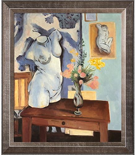 overstockArt Matisse görög Törzs a Virágok Veine D, Ón Fordított Ferde Keret