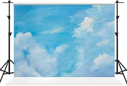 Kate 10×10ft Égen Felhők Fotózás Háttérben Kék Háttérben Álló Absztrakt Háttér Anyag Fotó Stúdió Kellékek