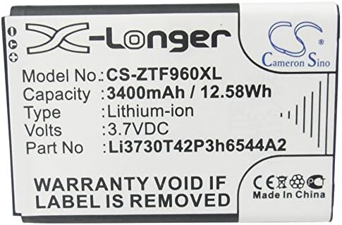 Cameron Kínai Rechargeble Akkumulátor a T-Mobile LI3730T42P3h6544A2 (3400mAh / 12.58 Wh)