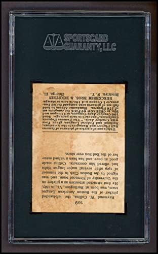 1915 Cracker Jack 169 Raymond Ray Collins Boston Red Sox (Baseball Kártya) CSKP CSKP 1.50 Red Sox