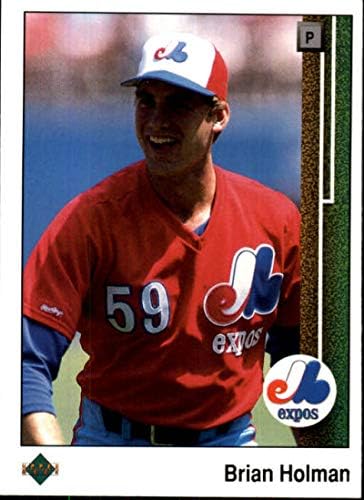 1989 Felső szint 356 Brian Holman Montreal Kiállítások MLB Baseball Kártya (RC - Újonc Kártya) NM-MT