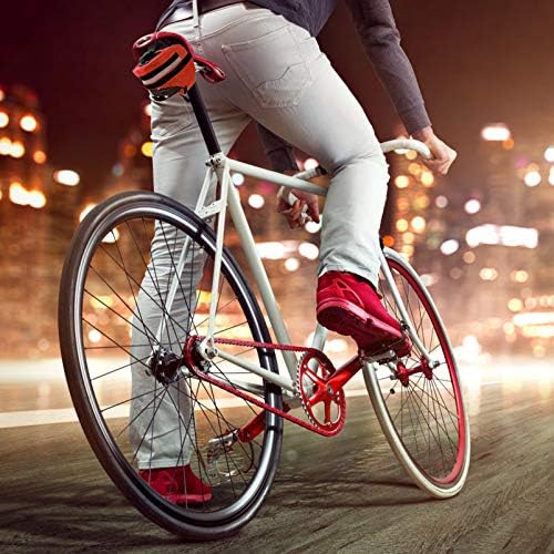 BESPORTBLE Kerékpár Nyereg Táska az Ülés Alatt Tasak Hegy Tároló Táska Út-Hegy (Piros) Kerékpár
