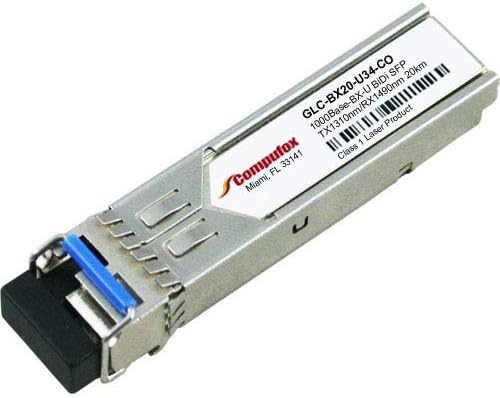 GLC-BX20-U34 - Cisco-Kompatibilis Gigabit Ethernet SFP Tx1310nm/Rx1490nm 20 km-re SMF adó