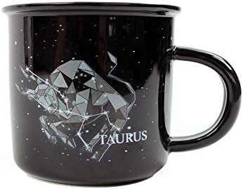 A lény Csésze Stargazer TAURUS Asztrológia Tábor Kerámia Bögrék Horoszkóp 13.5 Uncia Kávé/Tea Csésze Zodiákus