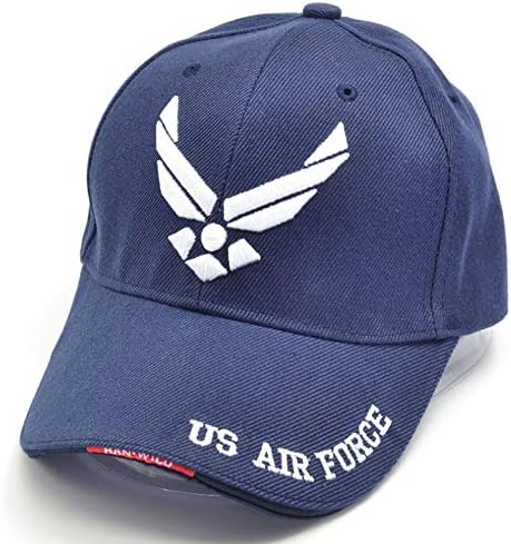 N/A/ US Air Force USAF Baseball Sapka Hímzés Szárny Deluxe Alacsony Profil Sapka Állítható Veterán Sapka