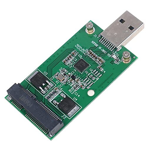 1db Mini USB 3.0 PCIE mSATA Külső SSD PCBA Conveter Adapter Kártya