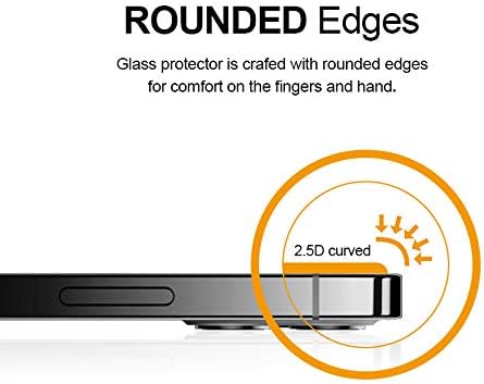 Supershieldz (2 Csomag), amelynek Célja, iPhone 12 Pro Max (6.7 hüvelyk) Edzett Üveg kijelző Védő fólia,