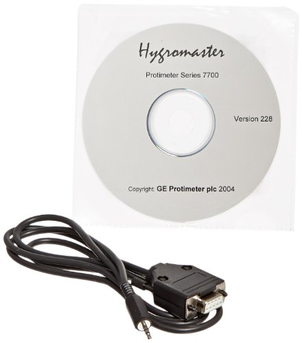 GE Protimeter BLD7712 Naplózó Szoftver Készlet HygroStick Hygromaster Nedvesség Mérő