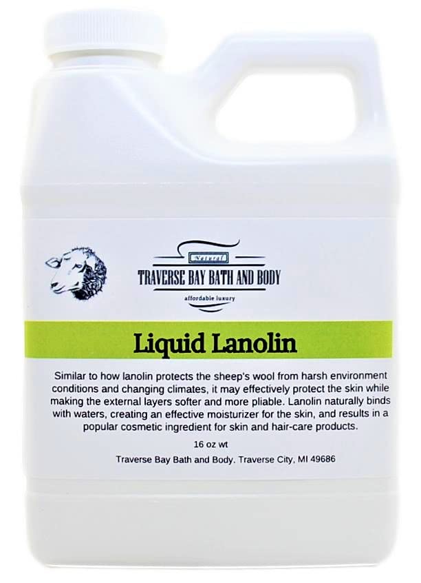 Lanolin olaj 16 oz Lanolin olaj puhítja a bőrt, majd egy jó nedvesítő szer.