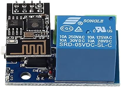 AOICRIE 3PCS ESP8266 ESP-01S Vezeték nélküli WiFi Adó Relé Modul Kompatibilis az Arduino Intelligens Otthon