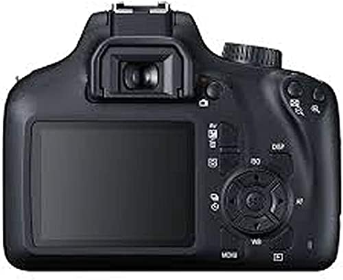 Canon EOS 4000D Lázadó T100-as DSLR Fényképezőgép EF-S 18-55mm DC III. & 75-300mm III Lencsék & Deluxe