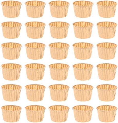 Amosfun Fólia Csomagolás Sütés Esetekben a Muffin Formákat Papírral Cupcake Bélés Esküvői Szülinapi Buli