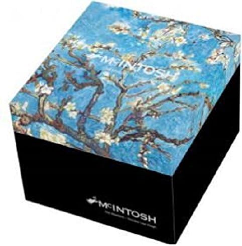 McIntosh Van Gogh Mandula Virága Finom porcelán (15 oz) Tea Bögre Fedelét, majd Infúzióra a Megfelelő