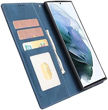 Pénztárca tok Samsung Galaxy S23 a keletkező gőzt/S23 Plus/S23 Ultra Prémium PU Bőr Flip tok-Kártya-tartó,Mágneses