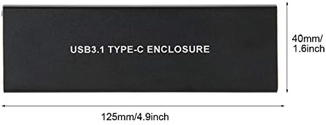 Külső SSD Kamra, Nagy Sebességű, a Külső Mobil SSD Burkolat USB3.1 M. 2 NVME SSD Esetben, pc Merevlemez,