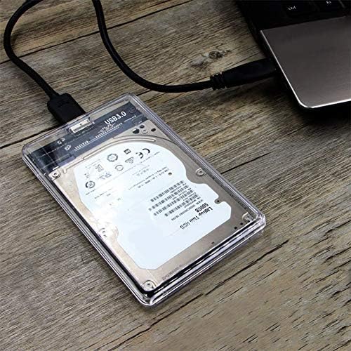 2.5 Inch nagysebességű SSD Esetben Egyértelmű Merevlemez Ház,Eszköz-Ingyenes Tervezés, USB 3.0 SATA Adapter
