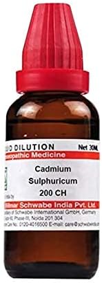 Dr. Willmar a Csomag India Kadmium Sulphuricum Hígítási 200 CH Üveg 30 ml Hígító