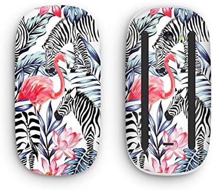 Design Skinz Trópusi Flamingo, valamint Zebra Dzsungel Vinyl Matrica Kompatibilis Az Apple Magic Mouse
