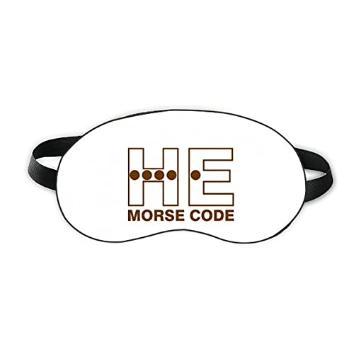 A Morse-Kód Ő Pont-Vonal Kifejezések Aludni Szem Pajzs Puha Este Kendőt Árnyékba Borító