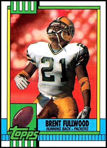 1990 Topps 145 Brent Fullwood Packers NFL Labdarúgó-Kártya NM-MT