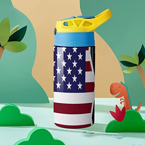Amerikai Argentína Zászló Színes Víz, Üveg, Rozsdamentes Acél Szigetelt Utazási Bögre, Csésze Záró Fedél