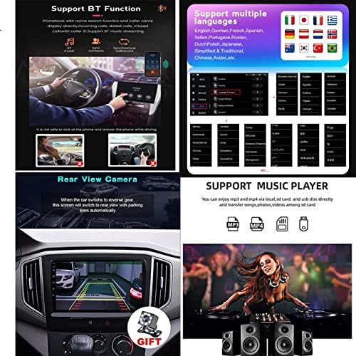 Android 11 Autós DVD Lejátszó GPS, Hifi fejegység VW Sharan 2012-2018 WiFi Bluetooth-Navi Rádió Multimédia