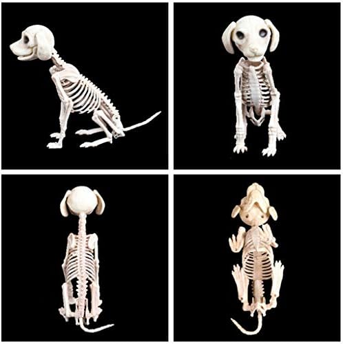 Kellék Kutya Halloween Csontváz Fél Csontok Horror Dekoráció Állat Bolt Oktatás 4 Éves társasjátékok Gyerekeknek