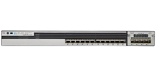 (Megújult) Cisco WS-C3750X-12S-S Rakható 12 GE SFP Ethernet Port, a 350W Tápellátás 1 VT, Ip Alap Funkció
