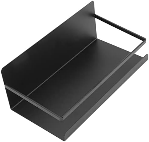 Mágneses fűszertartó, Fém Hűtőszekrény fűszertartó 3 Tartozékok Micro Hullámú Sütő (C Fekete)
