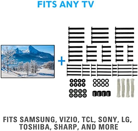 MOUNTUP MU0041 TV Szerelés Hardver Kit MU0009 Teljes Mozgás TV Fali tartó Csomag