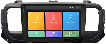 Android 10 Autoradio Autós Navigációs Sztereó Multimédia Lejátszó, GPS, Rádió, 2.5 D érintőképernyő forCITROEN