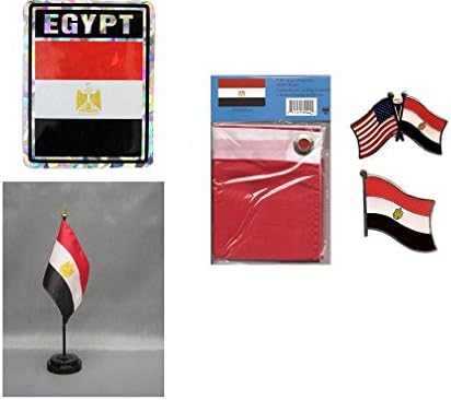 MWS Egyiptom Örökség Zászlóját állítjuk be (3x5 Zászló, Matrica, Hajtóka Csapok, Asztali Zászló) 3 'x5'