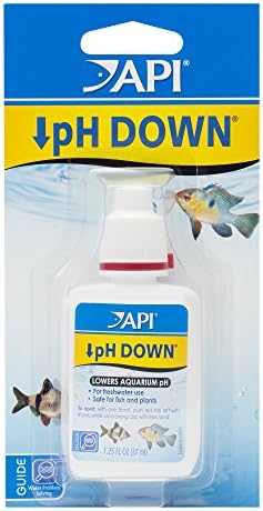 API pH LE Édesvízi Akvárium Víz pH-Csökkentő Megoldás 1.25-Uncia Üveg