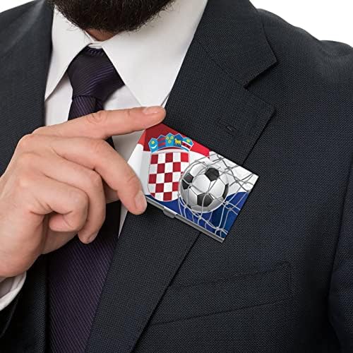 Foci Cél, Horvátország Zászló Üzleti Kártya Esetekben Aranyos Kártya Tartóját ID Hitel Tárca Fuvarozó