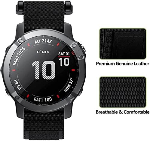 DJDLFA 26 22MM Watchband Szíj, a Garmin Fenix 5 5X Plusz 3HR 6X 6 6SPro S60 MK1 Enduro Nézni Állítható