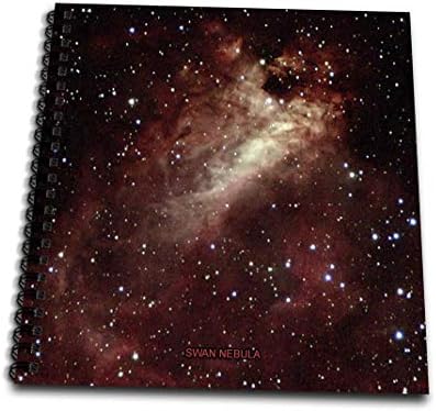 3dRose Galaxy Hattyú Nebula-Mini Jegyzettömb, 4, 4 hüvelykes (db_76813_3)