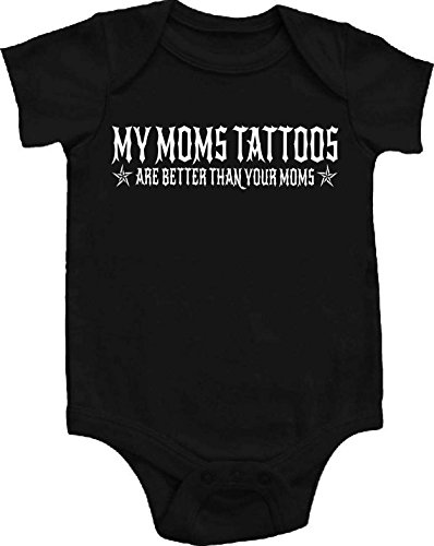 Anyám Tetoválás Jobb, Mint Az Anyukák Vicces Baba Body Fekete/Fehér (3-6 Hónap)
