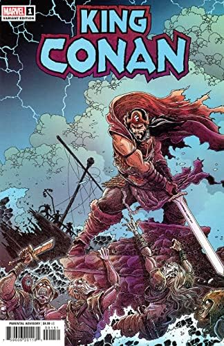 Király Conan (2 Sorozat) 1D VF/NM ; Marvel képregény | 1:25 változat James Stokoe