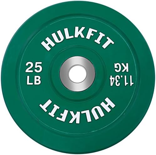 HULKFIT 2 Pro Series Olimpiai Sokk Elnyelő Gumi Lökhárító Súly Lemezek Beállítása kézi súlyzó - Több Szín