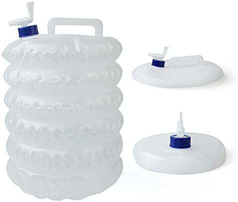 GEiNNOVA 15 L Hordozható PVC Víz Táska Kemping Víz Tároló Tartály túrázásra Hidratálás Tároló Összecsukható