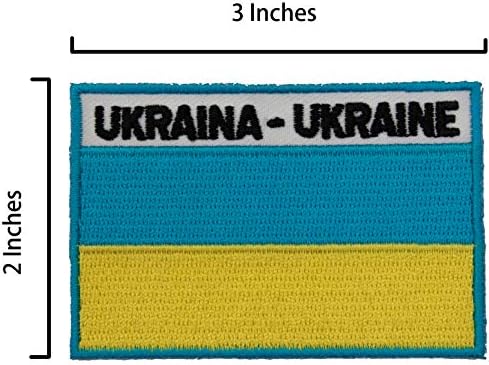 Egy-EGY Ukrajna Függetlenségi Emlékmű DIY Pajzs Javítás + Ukrajna Utazási Zászló Javítás, Kijev Mérföldkő