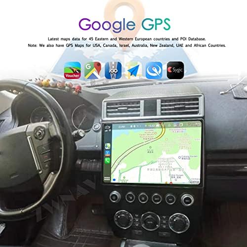 ZWNAV 13.3 inch Rádió Land Rover Freelander 2 2007-2015-re, GPS Navigáció Android Fej Egység Lejátszó,