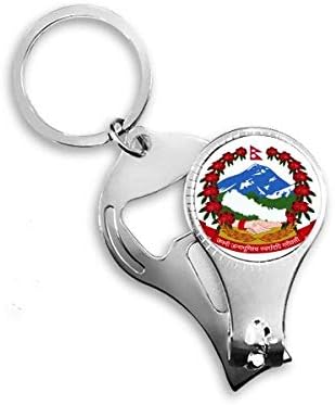 Nepál Ázsia Nemzeti Jelkép Köröm Zimankó Gyűrű Kulcstartó Sörnyitó Clipper