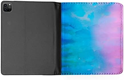 Rózsaszín Kék Akvarell 47 FLIP Tabletta ESETBEN Fedezi az Apple IPAD PRO 11 (2018) (1ST GEN) / IPAD PRO